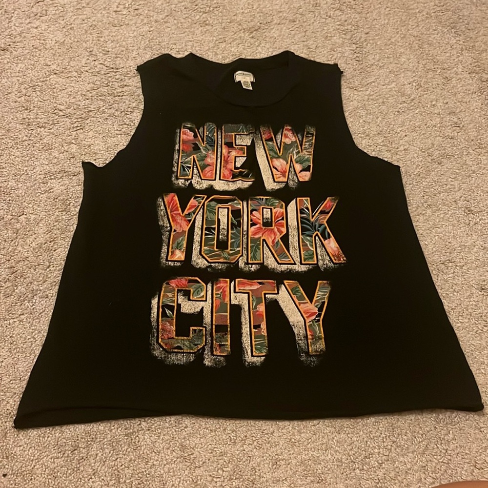 Ralph Lauren Tank Top Black Denim & Supply Tee‎ New York City